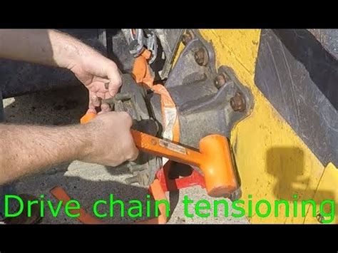 new holland ls170 chain tensioning